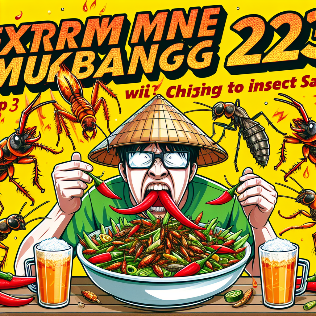 Mukbang Ekstrem 2025: Dari Makan 10 Cabai Hingga Lalapan Serangga!
