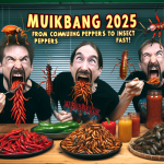 Mukbang Ekstrem 2025: Dari Makan 10 Cabai Hingga Lalapan Serangga!
